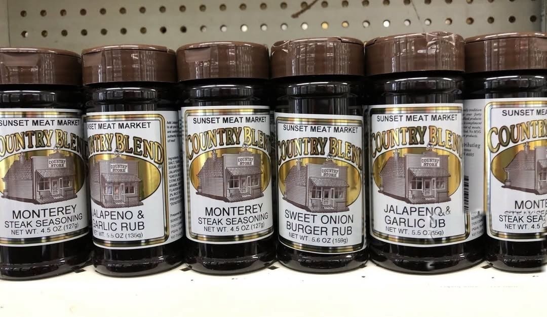 Sunset Meat Market Country Blend steak seasoning and rubs in Piqua, Ohio